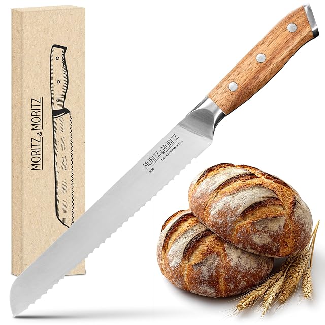 Cuchillo de pan dentado Moritz & Moritz 5782 de 20 cm