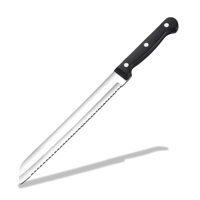 Cuchillo de pan dentado de acero inoxidable PARENCE de 30 cm