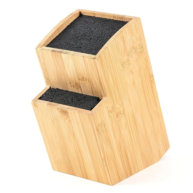 Taco de cuchillos de acacia Hanseküche HMB-001, vacío