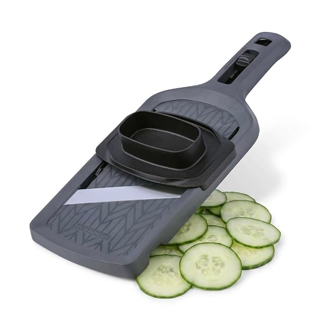 Mandolina para verduras de acero inoxidable Fackelmann 25281