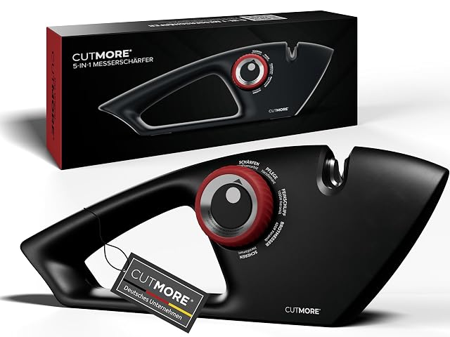 Afilador de cuchillos de diamante CUTMORE 5 en 1