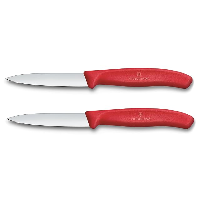 Pareja de cuchillos mondadores Victorinox Swiss Classic de 8 cm