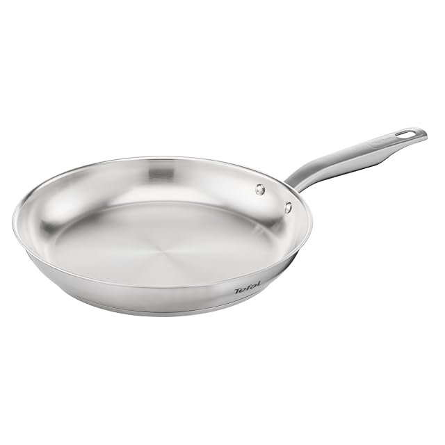 Sartén de acero inoxidable Tefal Virtuoso E49206 de 28 cm